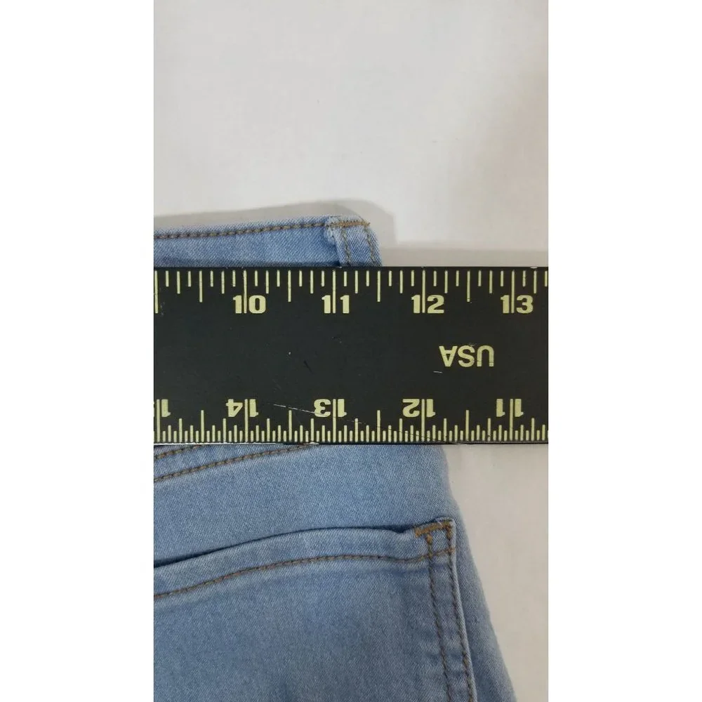 No Bounderies Womens Jeans size 1 High Rise Skinny size 1 light blue mom jeans